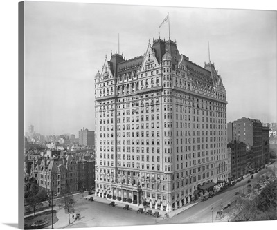 Plaza Hotel, New York City, New York, USA, Detroit Publishing Company, 1910