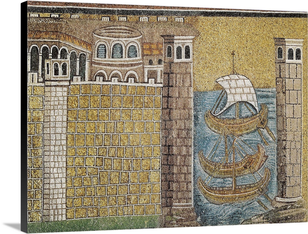 Port of Classe, Byzantine mosaic