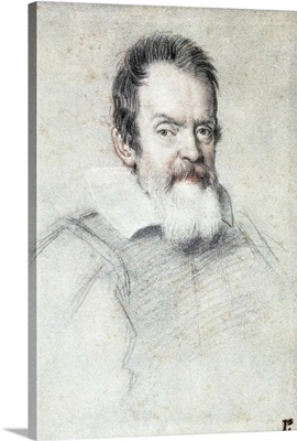 Portrait of Galileo Galilei by Ottavio Mario Leoni