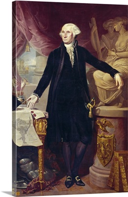 Portrait of George Washington. 1796