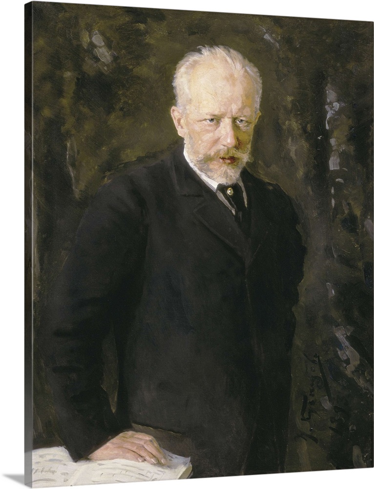 Portrait of Pyotr Ilych Tchaikovsky