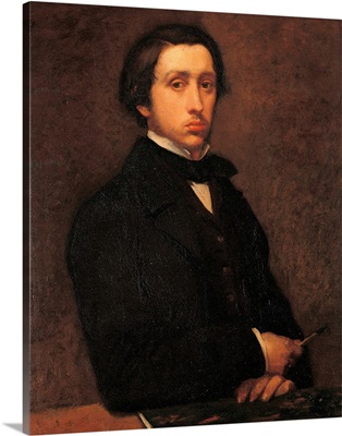 Portrait of the Artist, by Edgar Degas, 1855. Musee d'Orsay, Paris, France