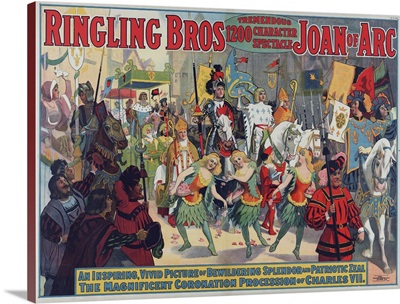 Poster for Ringling Bros. Circus, 1912