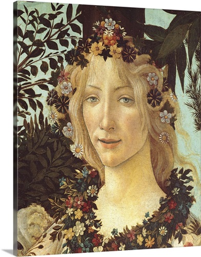 Canvas Wall Art Print 1478 by Botticelli Primavera c Home Decor