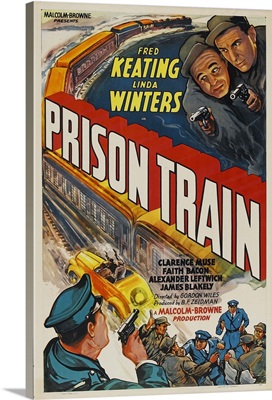Prison Train - Vintage Movie Poster