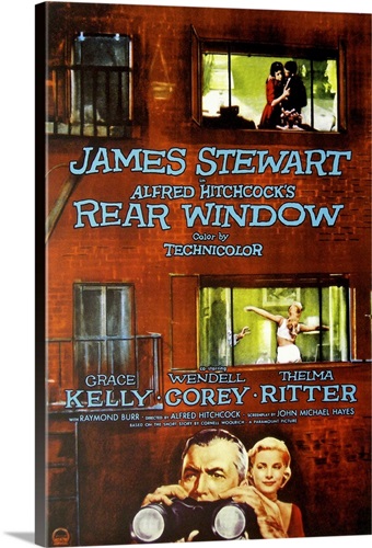 Rear Window - Movie Poster | Great Big Canvas