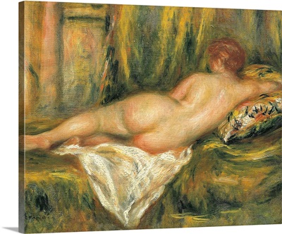 Reclining Nude from the Back, Rest after the Bath