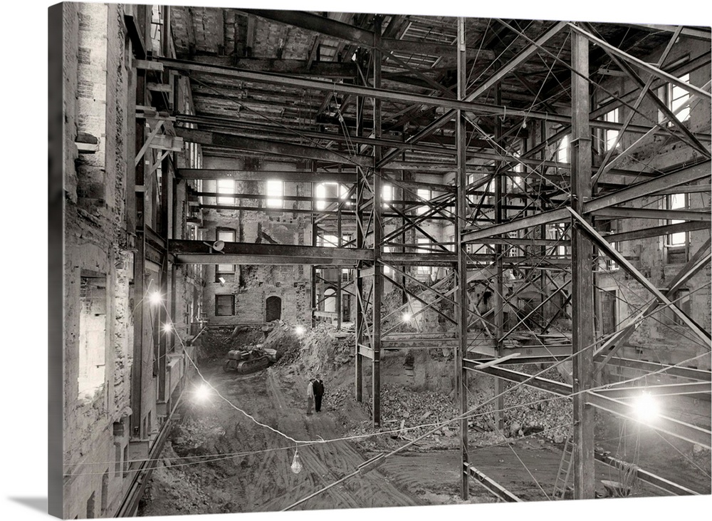 Renovation Of White House During Truman Administration