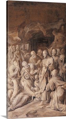 Resurrection of Lazarus, by Camillo Procaccini, c. 1620. Milan, Italy