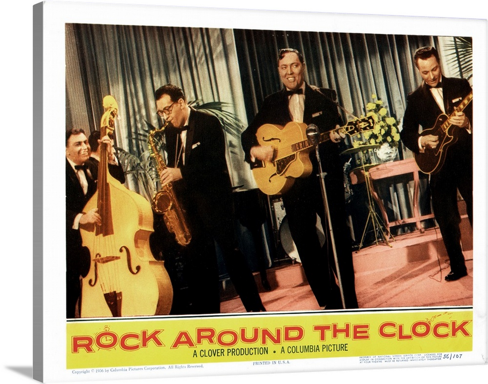 Rock Around The Clock, Bill Haley And The Comets, 1956.