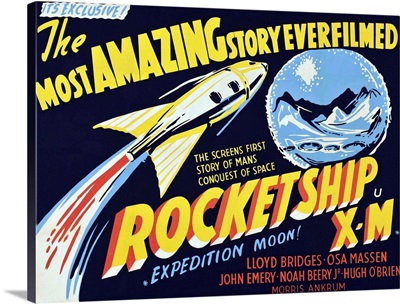 Rocketship X-M - Vintage Movie Poster