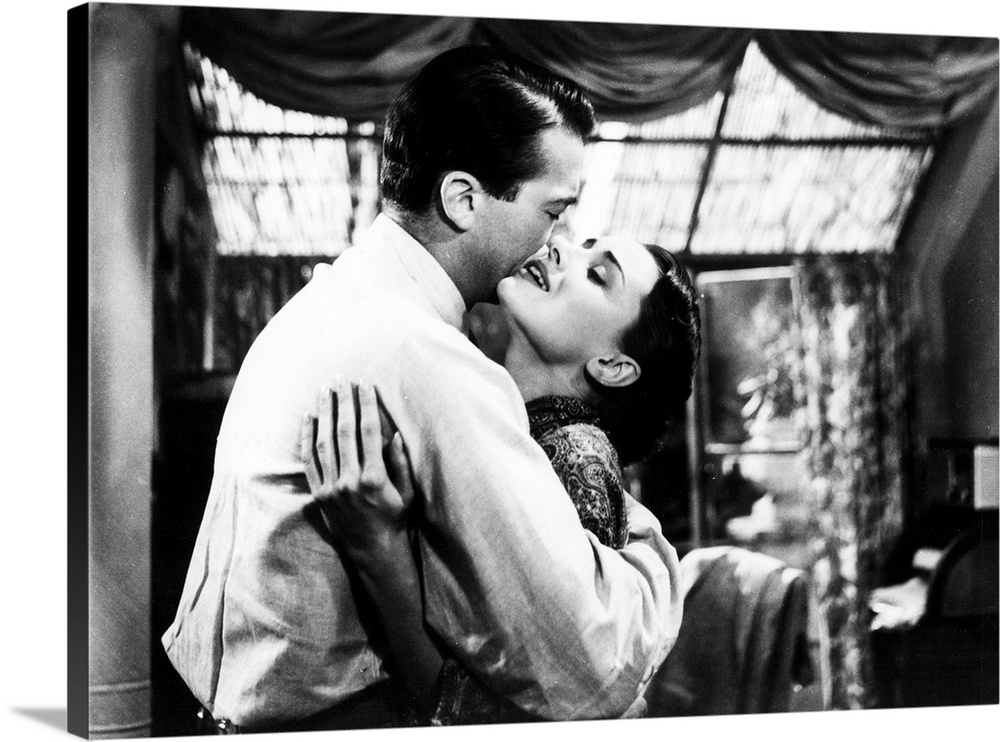 ROMAN HOLIDAY,  Audrey Hepburn, Gregory Peck, 1953.