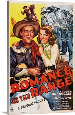Romance On Range, Roy Rogers, Sally Payne, 1942