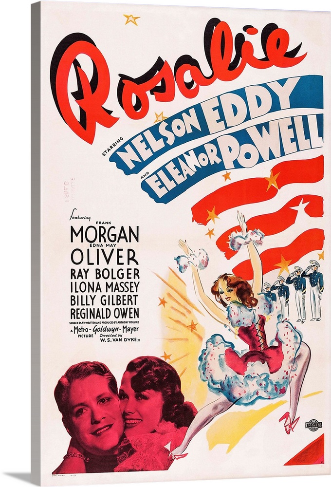 Rosalie, Nelson Eddy, Eleanor Powell, 1937
