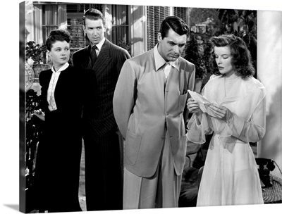 Ruth Hussey, James Stewart, Cary Grant, Katharine Hepburn, The Philadelphia Story