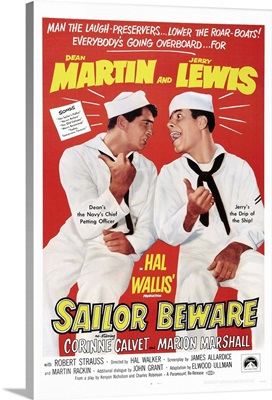 Sailor Beware, 1952, Poster