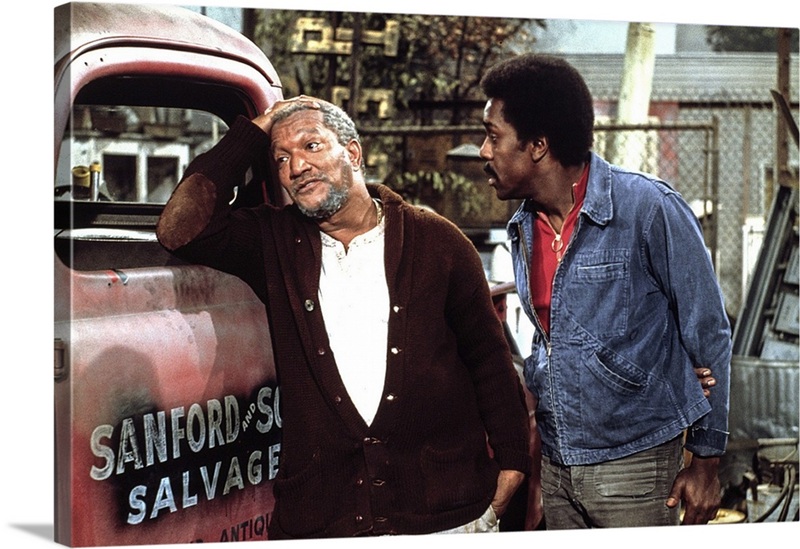 Sanford And Son, Redd Foxx, Demond Wilson, 1972-1977 | Great Big Canvas