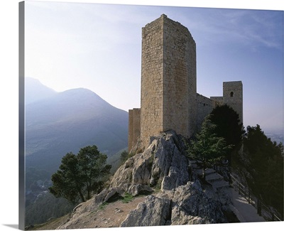 Santa Catalina Castle, built by Fernando III, Andalusia, Spain
