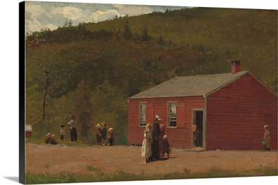 School Time, 1874, American painting