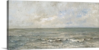 Seascape, 1876, French painting, oil on canvas