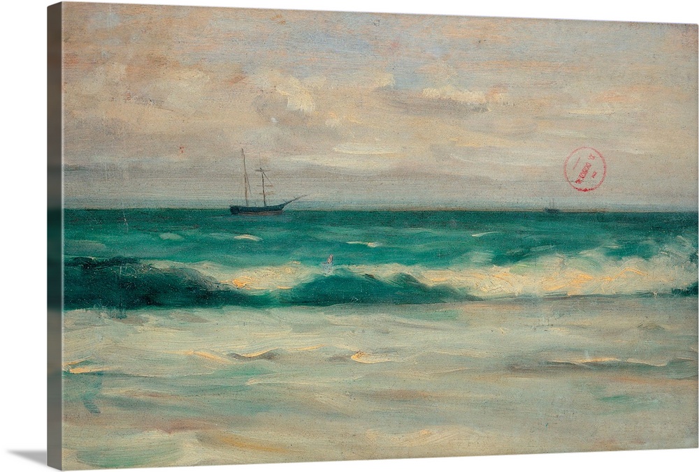 Cosola Demetrio, Seascape, 1870 - 1895, 19th Century, oil on panel, Private Collection (156004) Everett Collection\Mondado...