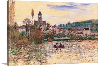Seine at Vetheuil, by Claude Monet, 1879-1880. Musee d'Orsay, Paris, France