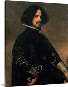 Self-Portrait, by Diego Rodriguez Velazquez, 1631. Uffizi Gallery ...