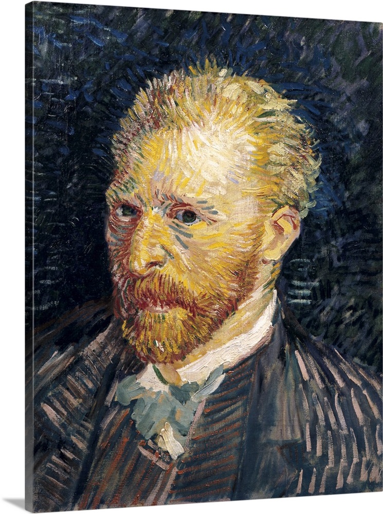 GOGH, Vincent van (1853-1890). Self Portrait. 1887. Work executed in autumn. Post-Impressionism. Oil on canvas. FRANCE. Pa...