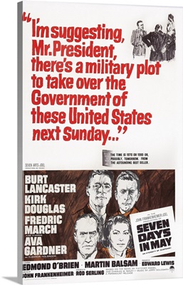 Seven Days in May, 1964, Poster