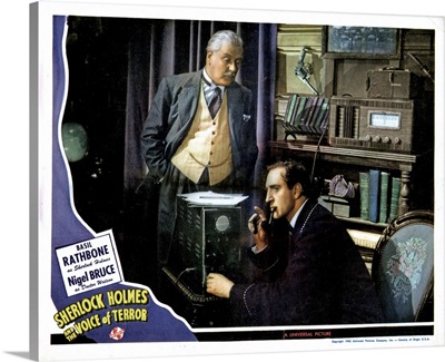 Sherlock Holmes And The Voice Of Terror, Nigel Bruce, Basil Rathbone, 1942