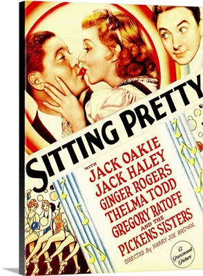 Sitting Pretty - Vintage Movie Poster