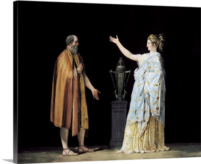 Socrates and the Philosophy, Ca. 1798