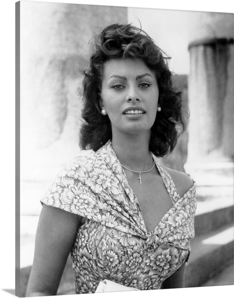 Sophia Loren in Boy on a Dolphin - Vintage Publicity Photo