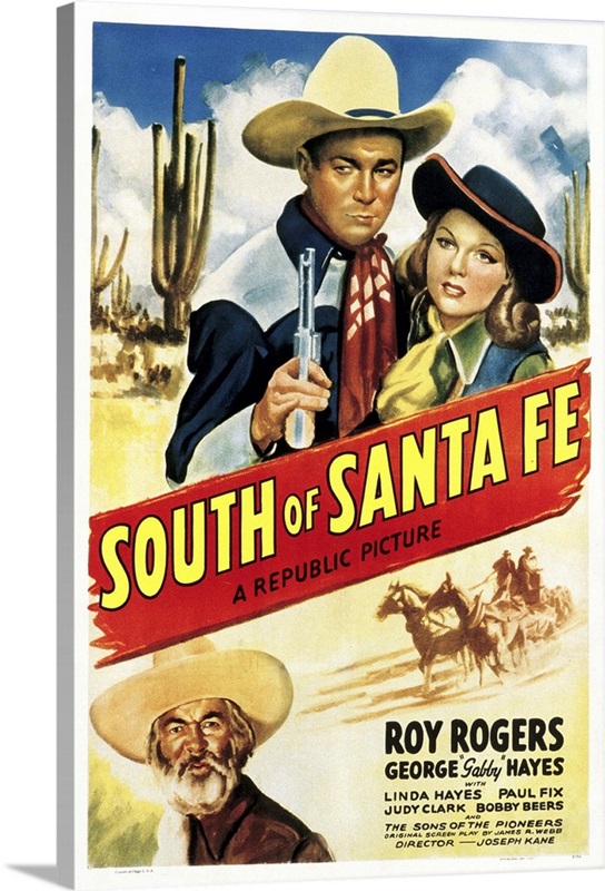 South of Santa Fe Movie Poster Great Big Canvas