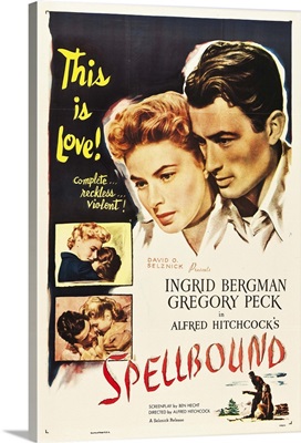Spellbound - Vintage Movie Poster