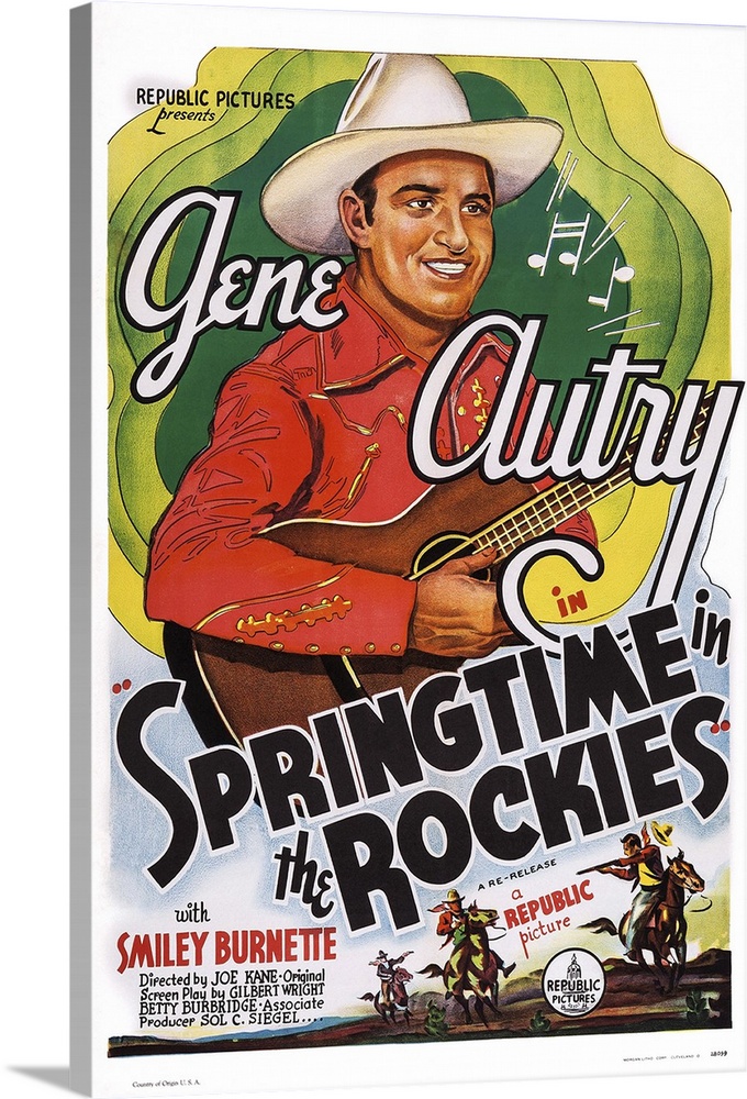 Springtime In Rockies, Gene Autry, 1937