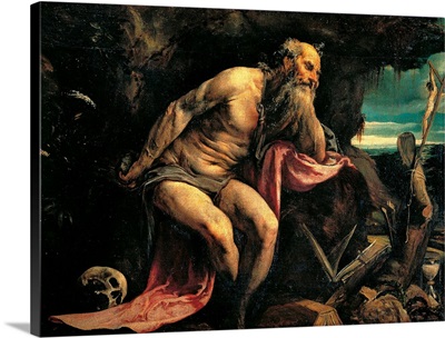 St. Jerome, by Bassano, c. 1560. Accademia Art Galleries, Venice, Italy