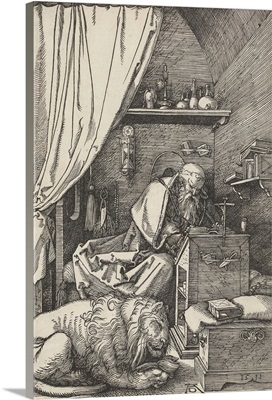 St. Jerome in his Study, by Albrecht Durer, 1511