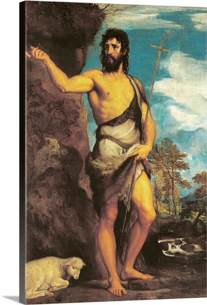 titian st john the baptist