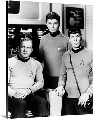 Star Trek, William Shatner,  DeForest Kelley, Leonard Nimoy, 1966-69, Portrait