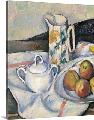Still Life With Peaches And Pears, By Paul Cezanne, Ca. 1890-1894.