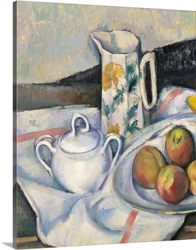 Still Life With Peaches And Pears, By Paul Cezanne, Ca. 18901894
