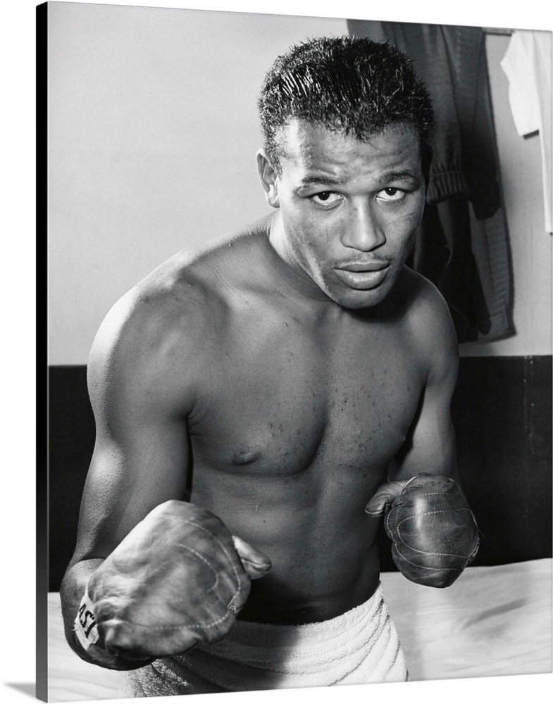 Sugar Robinson was welterweight boxing champion from 1946-1950 Wall Art, Canvas Framed Prints, Wall Peels | Great Big Canvas