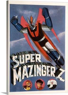 Super Mazinger Z, US Spanish Language Poster Art, 1973