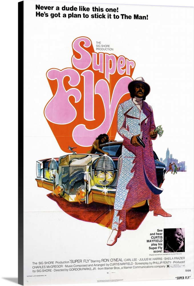 Superfly, Superfly Us 1972 Ron O'Neal Date, 1972.