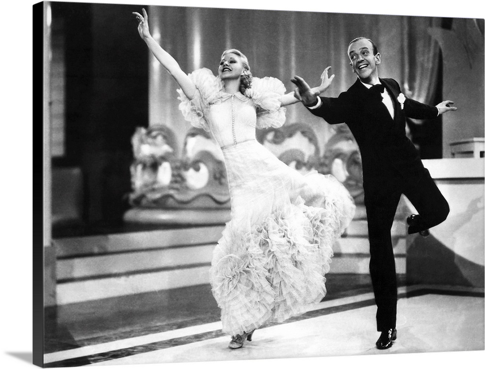 SWING TIME, Ginger Rogers, Fred Astaire, 1936.