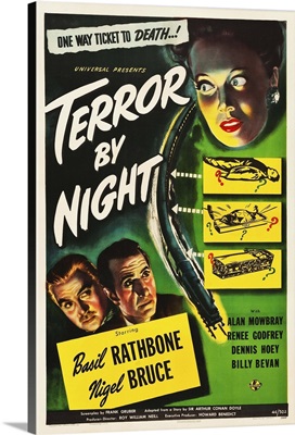 Terror By Night - Vintage Movie Poster
