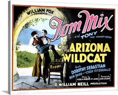 The Arizona Wildcat, Dorothy Sebastian, Tom Mix, 1927