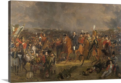 The Battle of Waterloo, by Jan Willem Pieneman, 1824