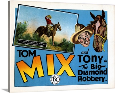 The Big Diamond Robbery, Tom Mix, 1929